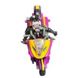 Transformers Armada Sideways Super-Con Action Figure | Tomy Zoids RZ-046 Shadow Fox Model Kit