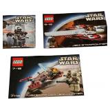 RETIRED 2002 ** LEGO Star Wars Instruction Manual Bundle - Qty 3 | 7139 - 7113 - 7143
