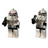 LEGO Star Wars Clone Trooper, 91st Mobile Reconnaissance Corps (Phase 2) MINIFIGURE with a black head SW0130 | Year: 2005