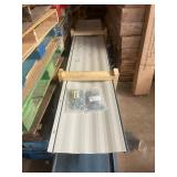 Set of Metal Roofing Panels with Trim and Hardware