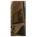 ALOHA Porcelain Enameled Steel Bathtub 60in x 30in x 14-1/4in