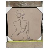Pallet of 18 x 18 Inch Modern Line Art Canvas Prints