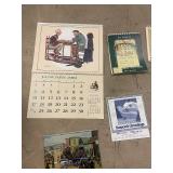 Bulk Lot of Vintage and Art Calendars Assorted Years