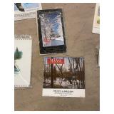 Bulk Lot of Vintage and Art Calendars Assorted Years