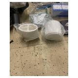 Assorted Plumbing, Lighting, and Bathroom Hardware Parts Lot