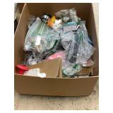 Household and Kitchen Gadget Lot Including Baby Closet Dividers, Mixer Attachment Holder, Grinders