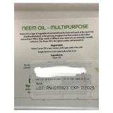 Lot of 7 Premium Nature Multipurpose Neem Oil 16oz Bottles