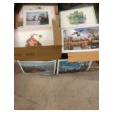 Collection of Assorted Laminated Placemats