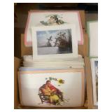 Collection of Assorted Laminated Placemats