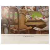 Stack of Approximately 500 A Friend in Need Art Prints by Cassius Marcellus Coolidge