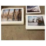 Collection of Approximately 500 Waterfowl Art Prints by Maass and Others, Assorted Sizes