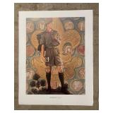 Lot of Approximately 1000 Norman Rockwell Boy Scout Art Prints Assorted Designs