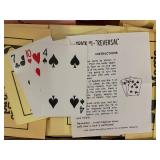 Collection of Magic Card Trick Instruction Booklets with Trick Cards