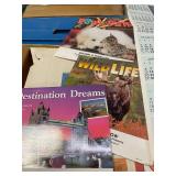 Pallet of Vintage Advertising and Art Calendars Assorted Years