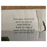 Boxed Artificial Greenery Panel Wall Decor