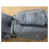 Lot of 10 Blue Moving BlanketsÂ 