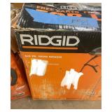 Lot of 2 UNTESTED Ridgid Paddle Mud Mixers with Soft Start Technology