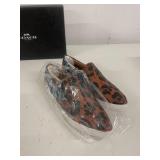 Coach Wild Beast Nappa Slip-On Sneakers, Size 5M, Brown/Mist with Box