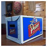 Stevens point brewery 24 pack returnable case/no bottles, excellent condition
