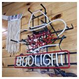 Four-piece Adler collection, little Adler bottle, Can, glass with handle