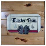 Meister Bräu plastic sign