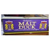 Delicious Malt Duck Lighted Sign -  one side needs new bulb
