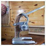 Aluminum juice press  grapefruits, oranges, lemons, and pomegranates!  Bala Brand #6