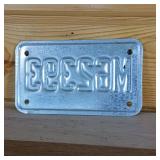 2004 South Dakota plate with 2 signature autographs