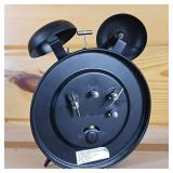 Mickey Mouse Modern Alarm Clock that works  Wind up, no batteries needed. Sunbeam Model