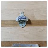 Set of Point Pop Top Remover (Starr Brand) and catcher tray.