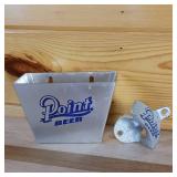 Set of Point Pop Top Remover (Starr Brand) and catcher tray.