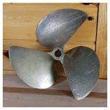 Solid Brass Boat Prop  12 inches  (very heavy)