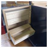 Professional Style from Tampa Bay  Large capacity Cigar Humidor  finely crafted  hard wood  lacquered  humidification device - hydrometer