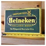 Heineken Lighted Sign  Imported Holland Beer  Works