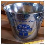 Two Ice Buckets  PBR and Lacrosse Lager