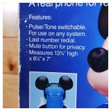 Mickey Mouse old school Landline Phone by Tyco