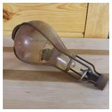 Antique 1800s Red Comet Grenade Fire Extinguisher - Hanging Spring Loaded - From Skating Rink in Southern Illinois  also include hat lantern (auto-lite) patented universal Lamp Co. Made in USA