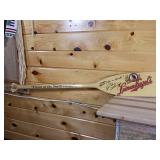 Leinenkugels signed boat oar (46 inches) Leine Lodge  Mark, enjoy life and Leinies!