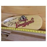 Leinenkugels signed boat oar (46 inches) Leine Lodge  Mark, enjoy life and Leinies!