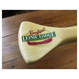 Leinenkugels signed boat oar (46 inches) Leine Lodge  Mark, enjoy life and Leinies!