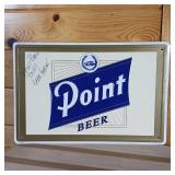 Metal Sign  Gabe Hopkins  Point Beer