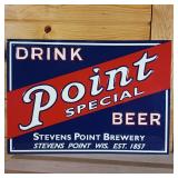 Metal Sign  Drink Point Special Beer  of Steven