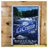 LaCrosse Light Metal Sign  Signatured