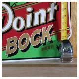 Point Bock Lot  One Sign (36 inches tall) and One returnable box