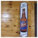 Point Special Beer Metal Sign with Thermometer  about 38 inches tall