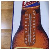 Point Special Beer Metal Sign with Thermometer  about 38 inches tall