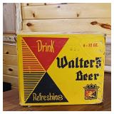 Walters Beer 6 pack case with 3 x 32 oz bottles