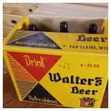 Walters Beer 6 pack case with 3 x 32 oz bottles