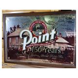 Nice Point Mirror  Commemorative Centennial Stevens Point Brewery  Point Well Made  2007 signed by John Zappa
