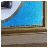 Schlitz Sign with half beer bottle